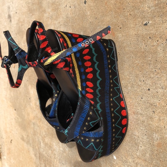 Massimolonardo multicolored wedges - Picture 3 of 4